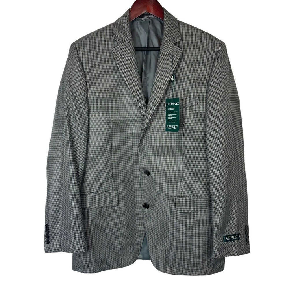Lauren Ralph Lauren Men’s Lexington Wool Blend Sports Blazer Jacket size 40 long